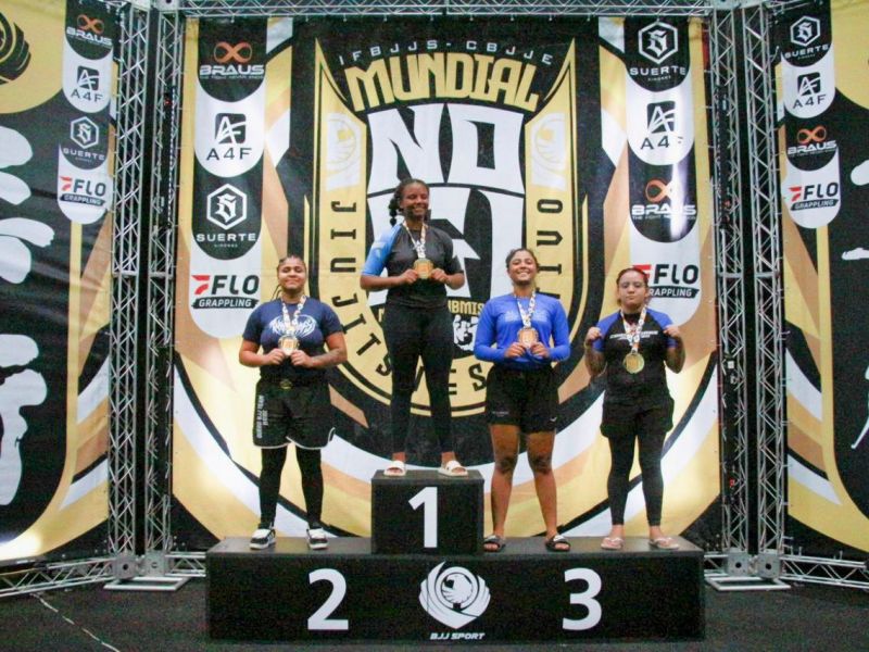 Com 15 anos, atleta bragantina Sthepany Vitória conquista o Mundial de Jiu-Jitsu Nogi