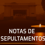 NOTAS DE SEPULTAMENTO